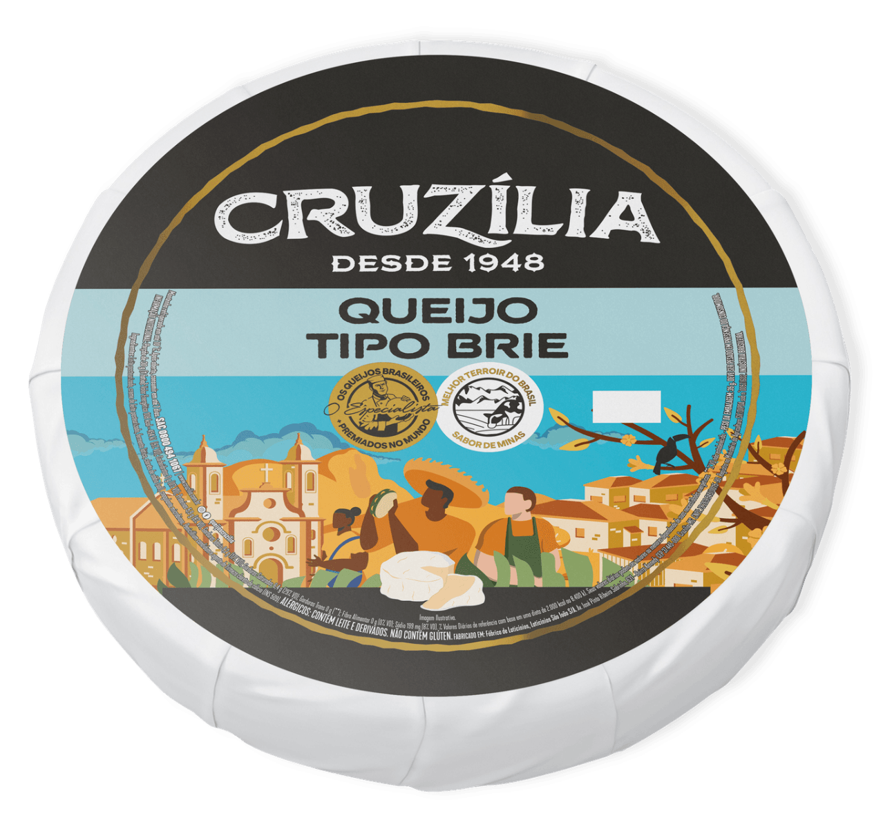 Queijo Brie Cruzília (200g)