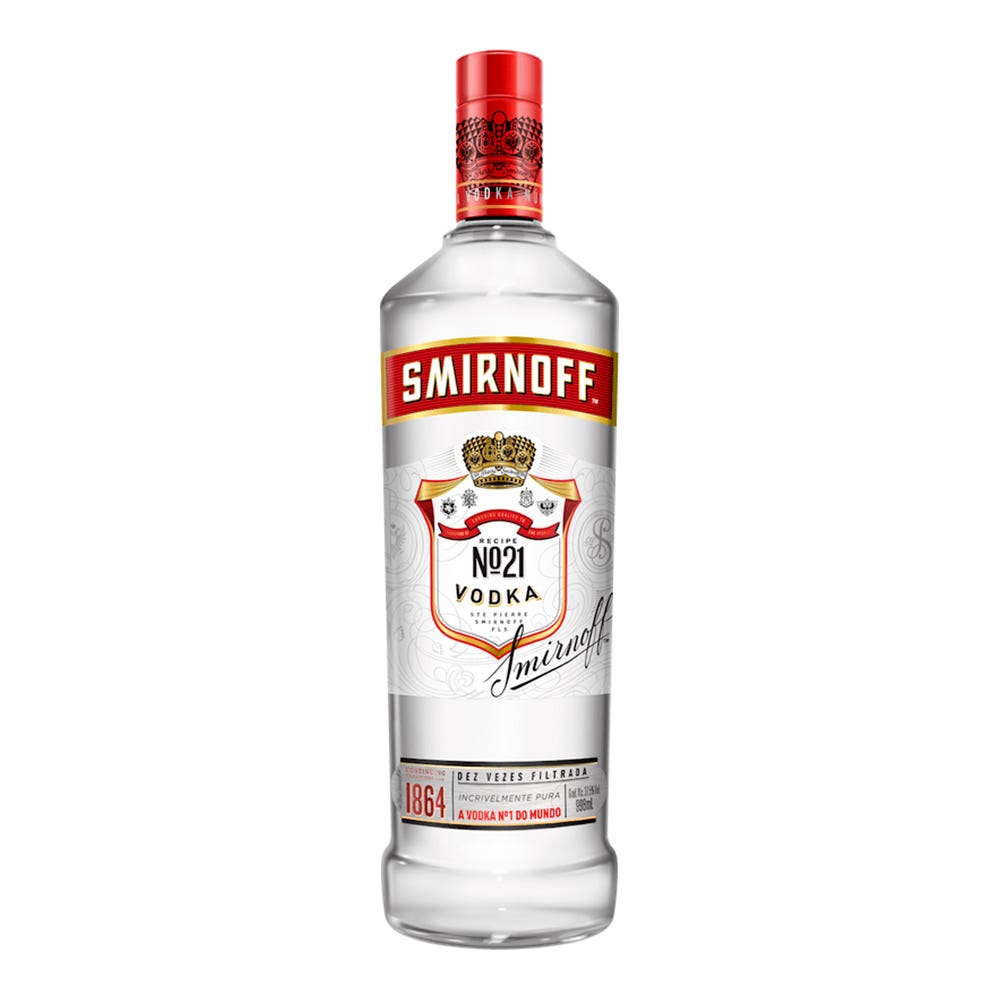 Vodka Smirnoff garrafa 998ml