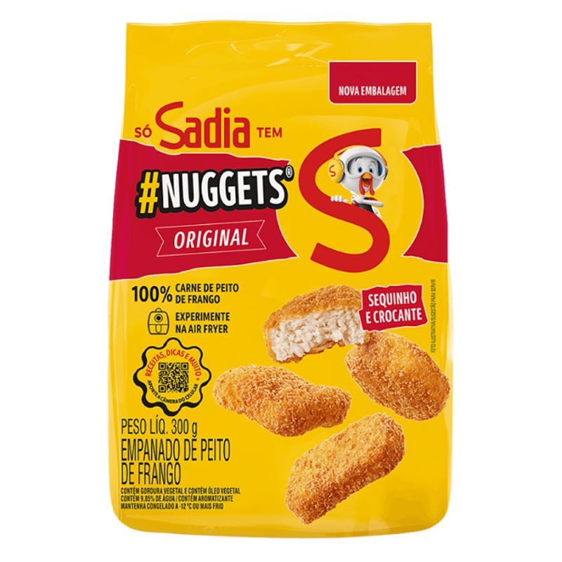 Nuggets Tradicional De Frango Sadia - 300G