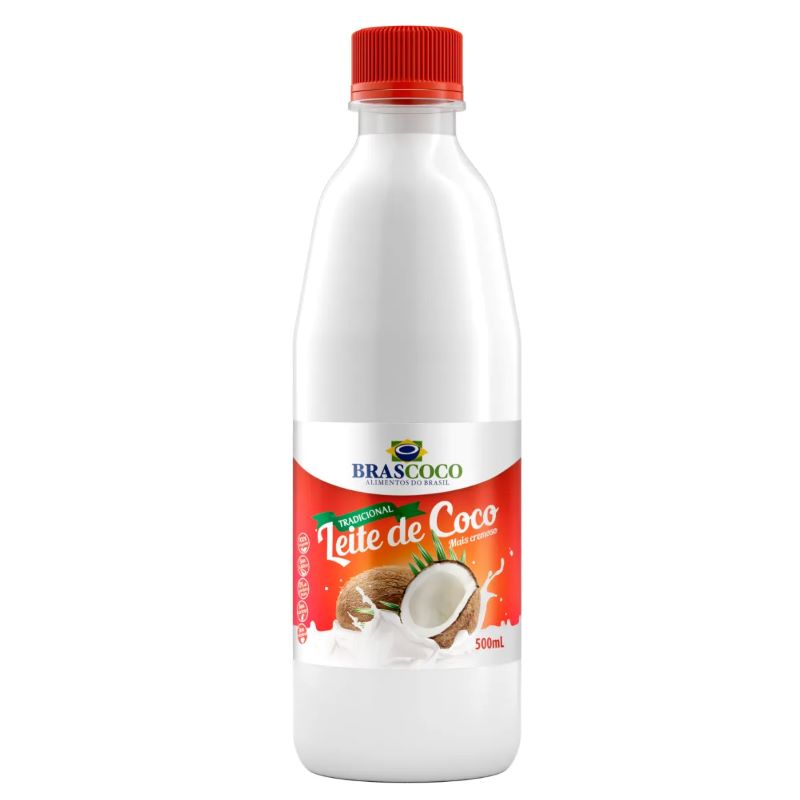 LEITE COCO TRADICIONAL BRASCOCO 500ML