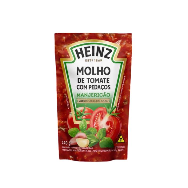 MOLHO MANJERICAO HEINZ 240G