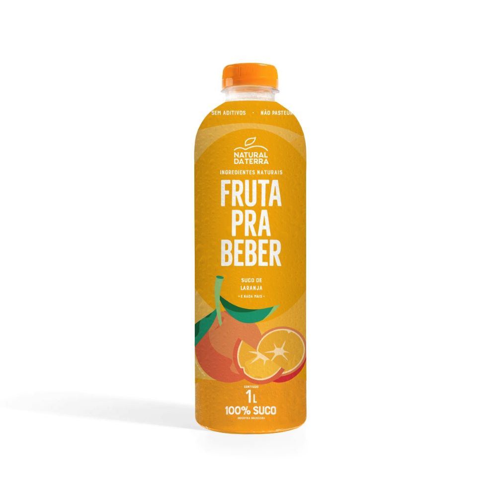 Suco de Laranja Integral Natural da Terra 1L
