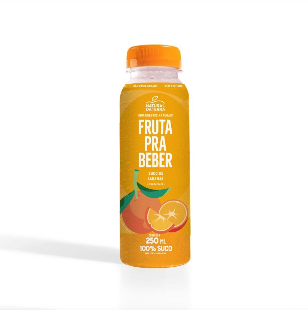 Suco de Laranja Fruta Pra Beber Natural da Terra 250ml