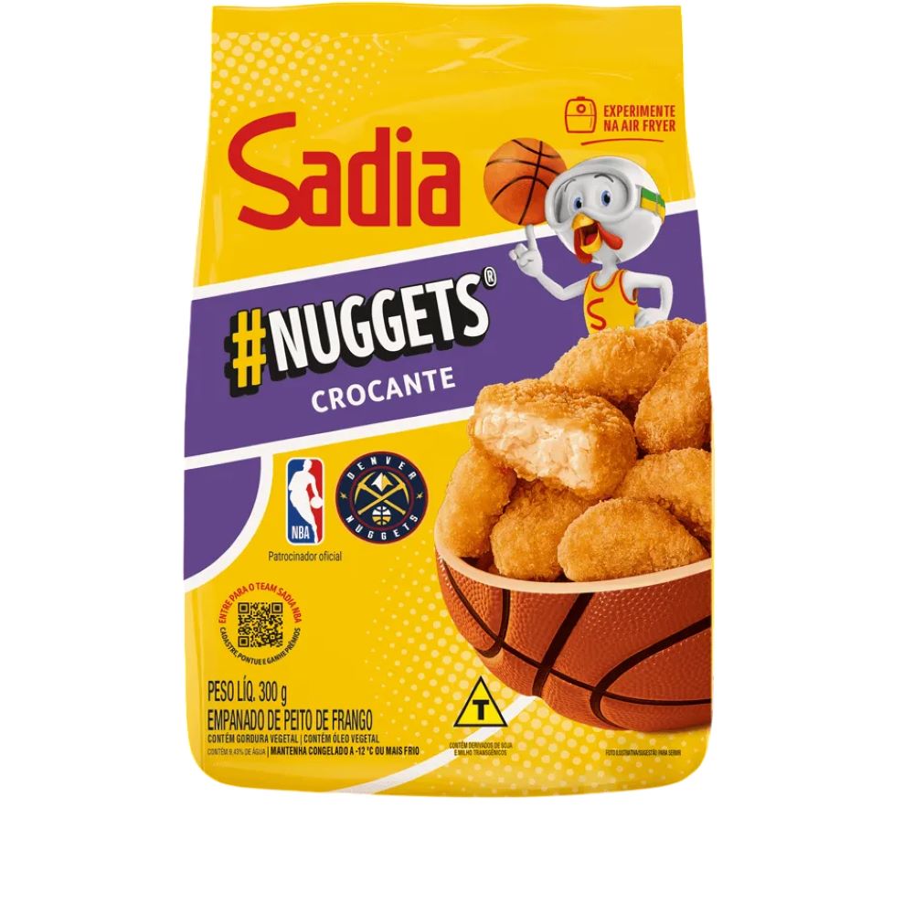Nuggets Crocantes de Frango Sadia 300g
