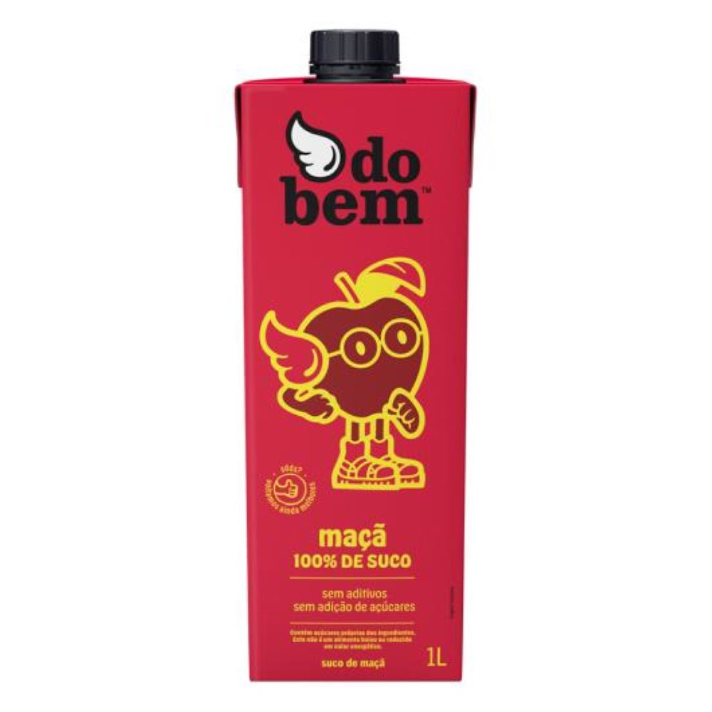 SUCO MACA 100% DO BEM 1000ML