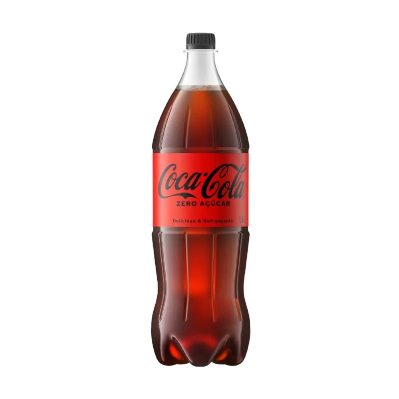 Refrigerante Coca-Cola Zero 1,5L Gelada