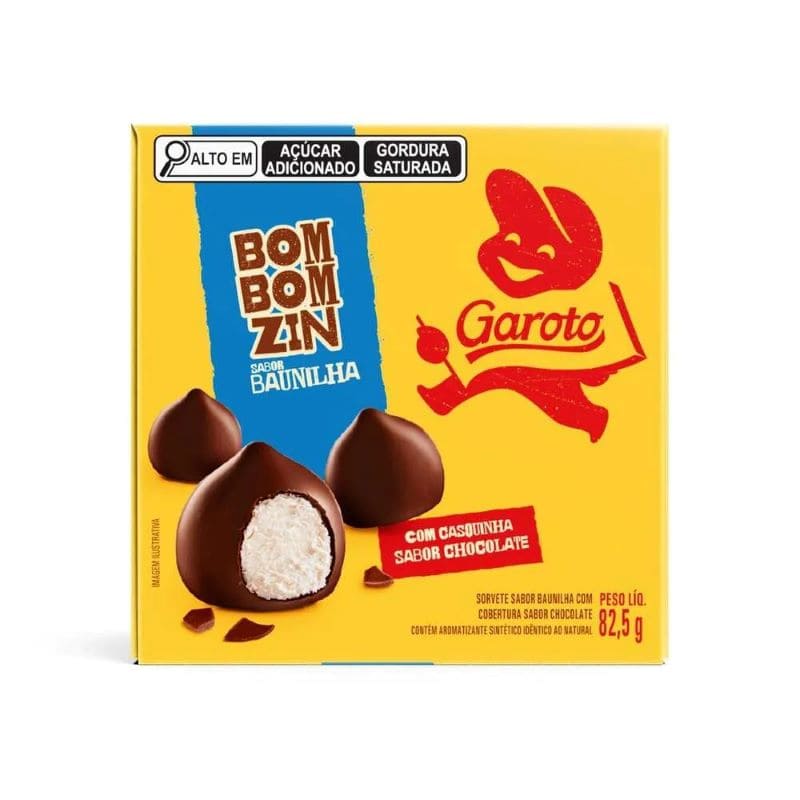 SORVETE BOMBOMZIN GAROTO 82,5G