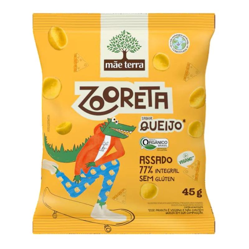 SALGADINHO QUEIJO ZOORETA MAE TERRA 45G