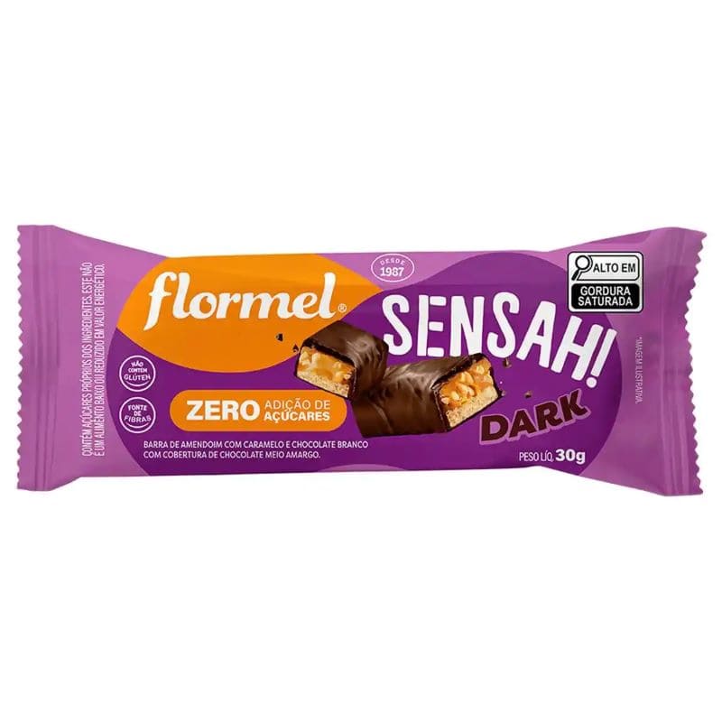 Chocolate Sensah Dark Flormel 30g