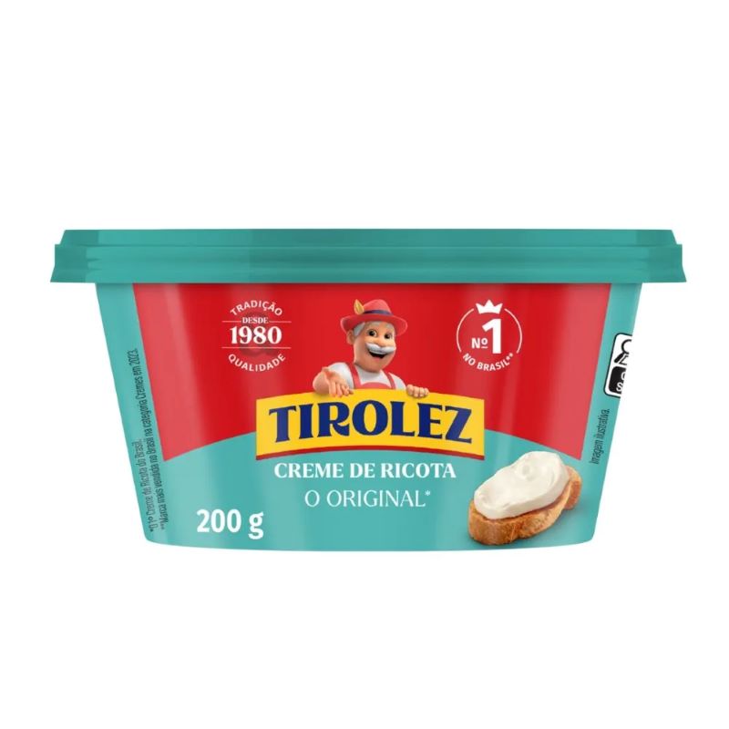 Creme de Ricota Tirolez 200g