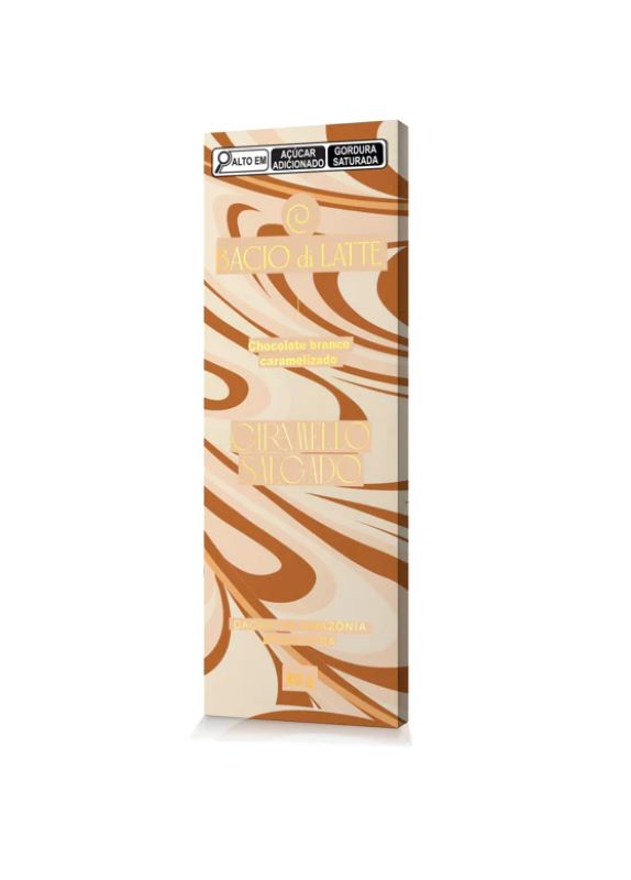 Chocolate Caramelo Salgado Bacio di Latte 80g