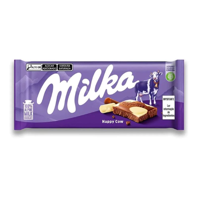 Chocolate ao Leite Happy Cows 100g Milka