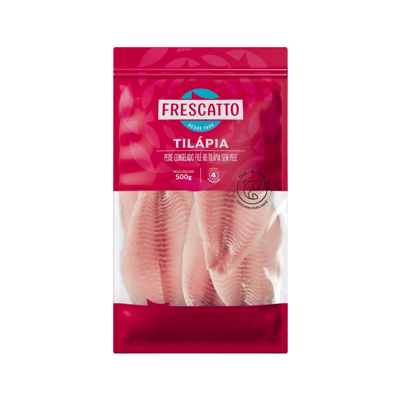 Filé de Tilápia Congelada Frescatto 500g