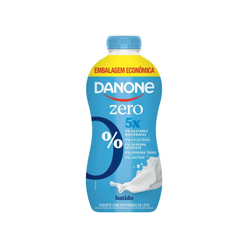 Iogurte Líquido Batido Zero Danone 1200g