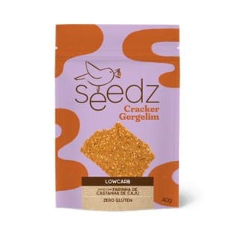 Biscoito Cracker Gergelim Seedzs 40g