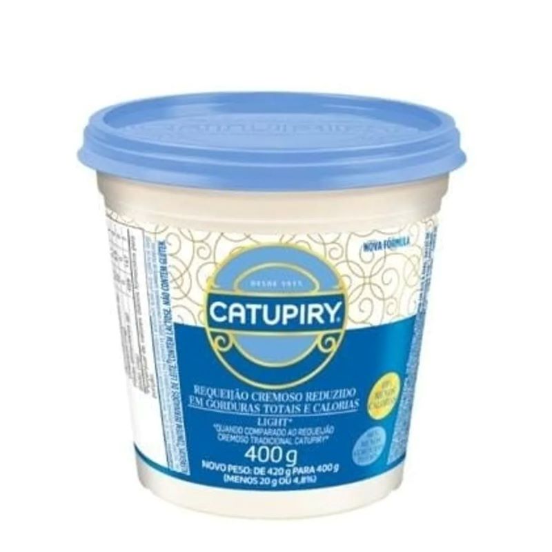 Requeijão Cremoso Light Catupiry 400g