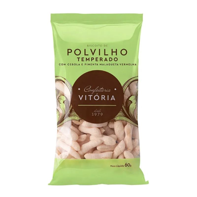 Biscoito de Polvilho Temperado Vitória 60g