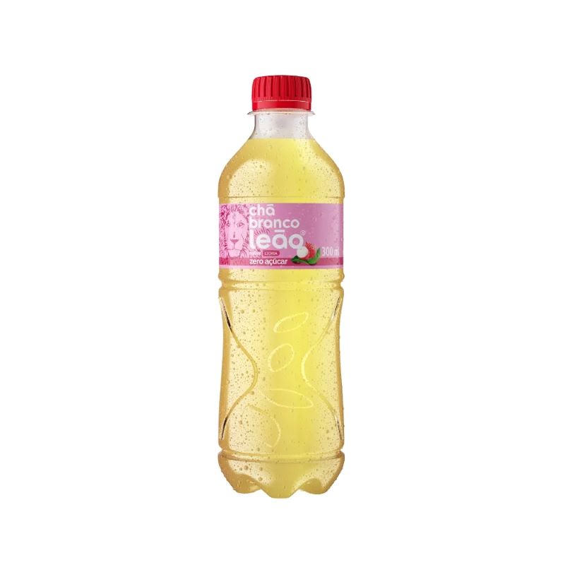 Chá Branco com Lichia Zero Leão 300ml