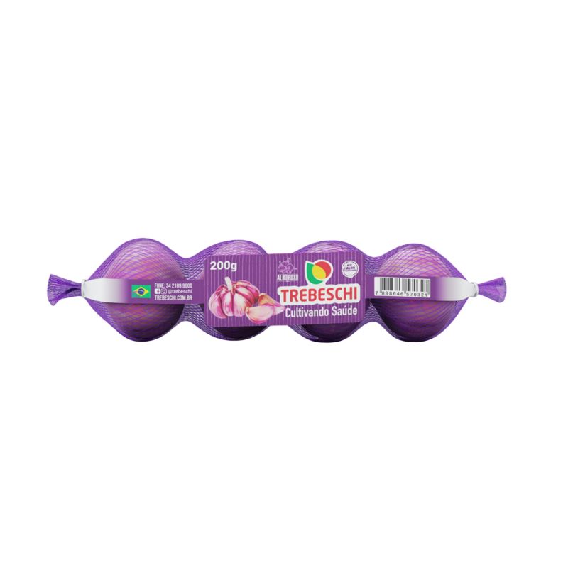 Alho Roxo Especial Trebeschi 200g