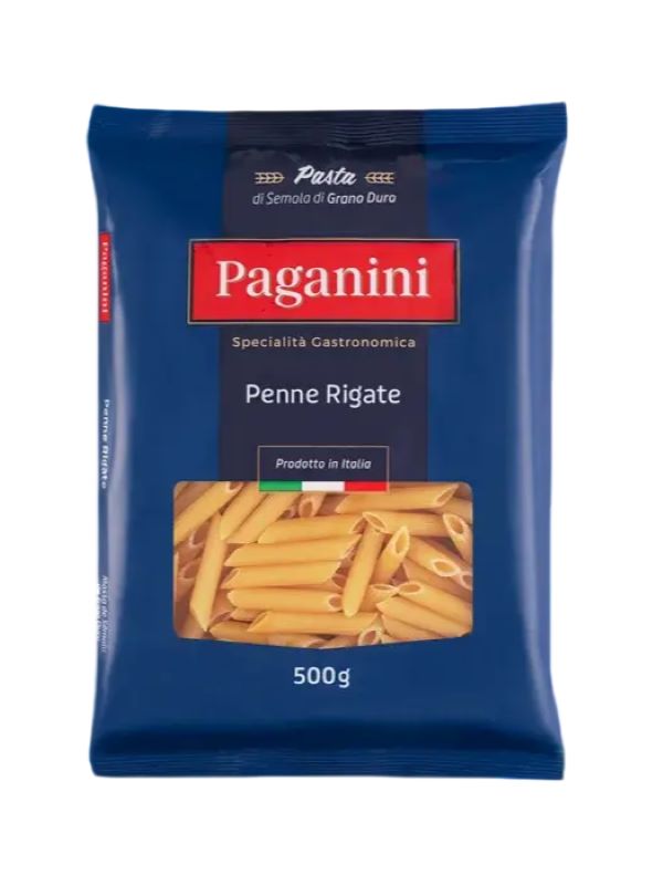 Massa Penne Rigate Paganini 500g