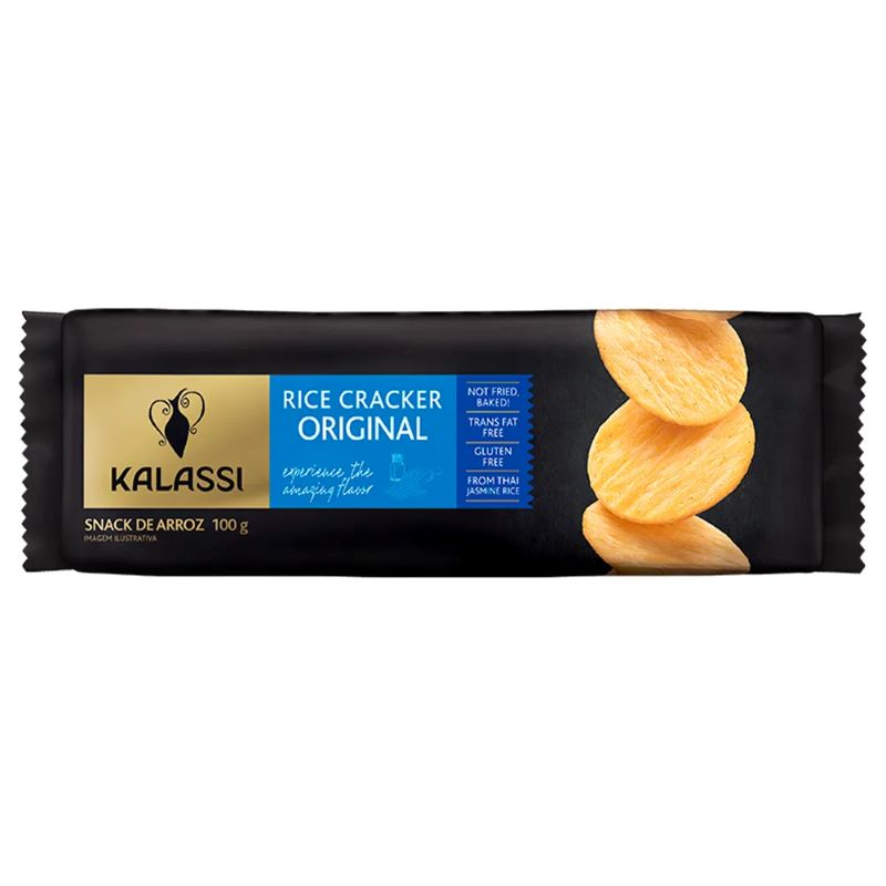 Snack de Arroz Kalassi sabor Original 100g
