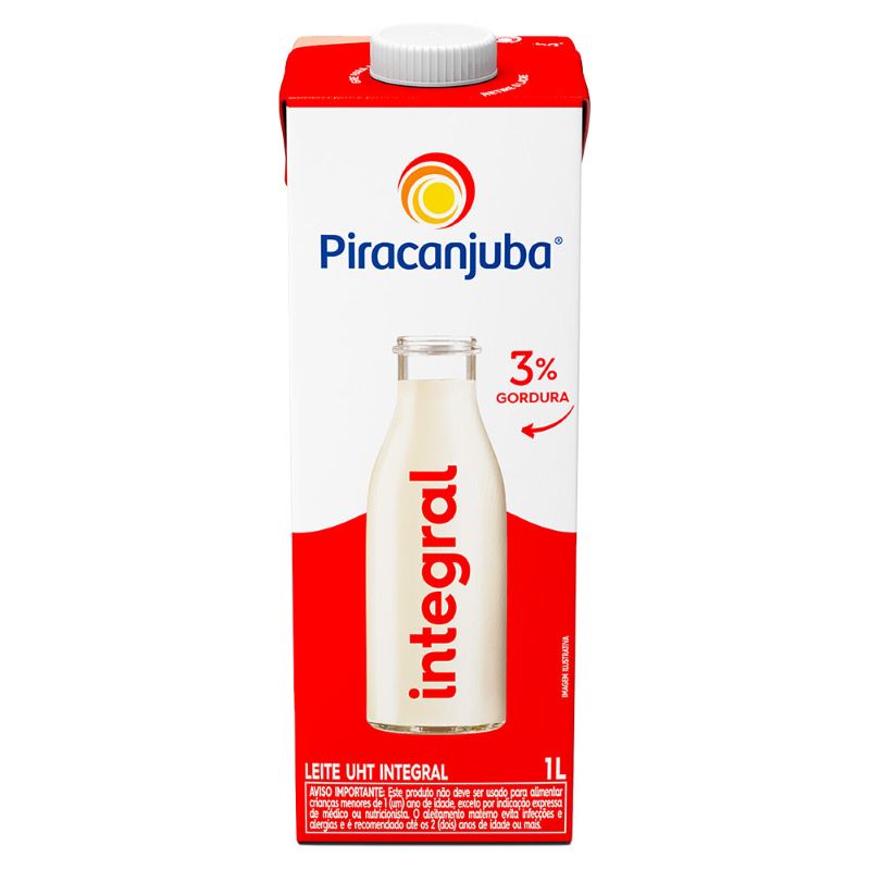 Leite Integral Piracanjuba 1L