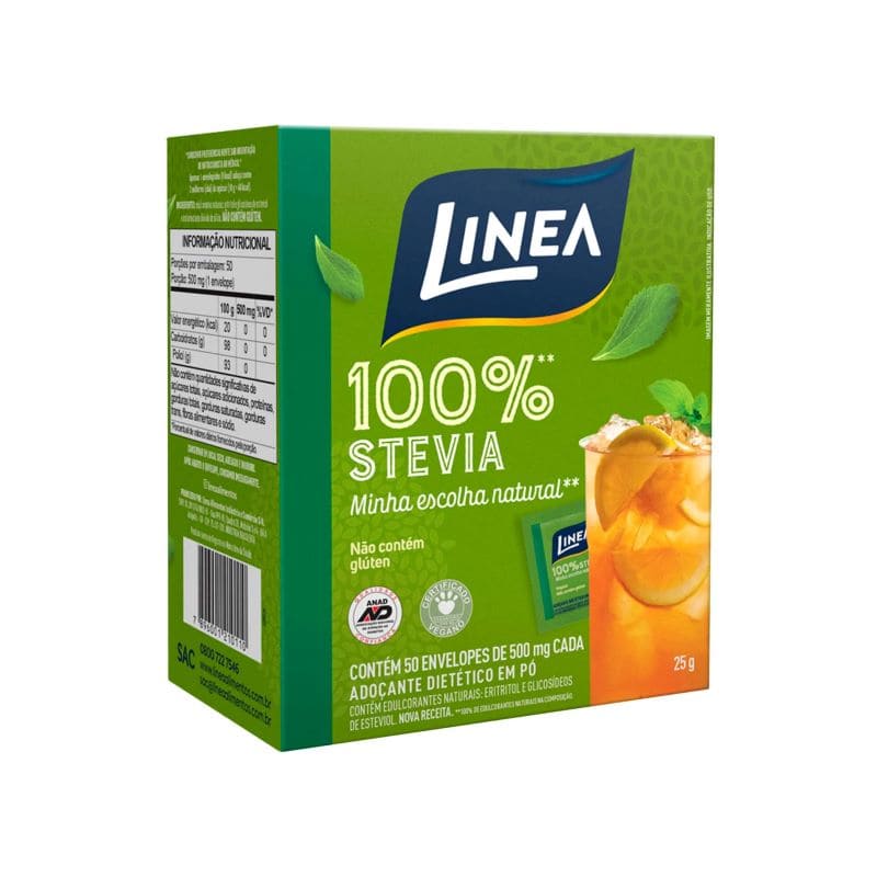 Adoçante em Pó Linea com Stevia 25g
