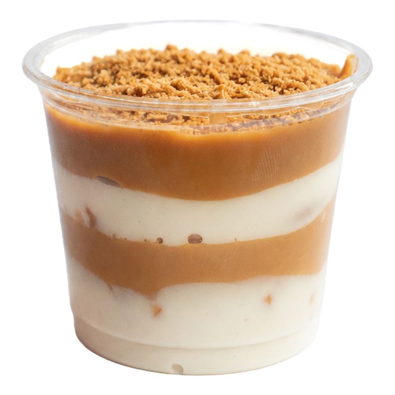 Pavê de Doce de Leite com Paçoca